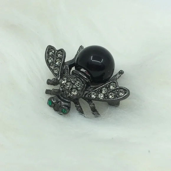 Joan Rivers Baby Bee Brooch Interchangeable Body Beads NEW in Box Multicolored - Picture 14 of 16